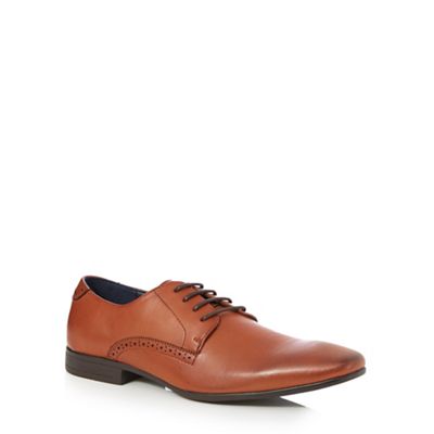 The Collection Tan 'Norris' Derby shoes